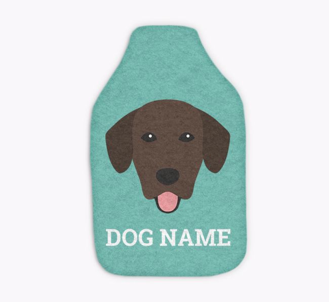 Name And Icon: Personalised {breedFullName} Hot Water Bottle